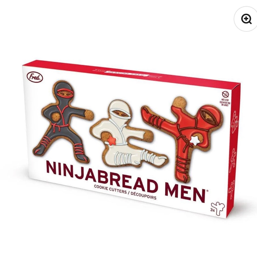 FRED NinjaBread cookie cutters